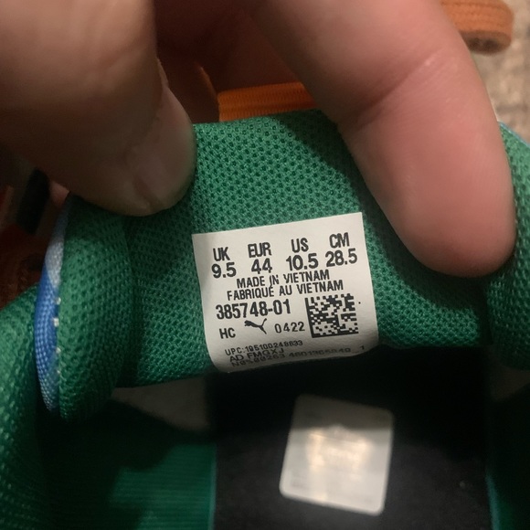 Puma x Minecraft City Rider Minecraft Edition 385748-01 | Men's Shoes Size 10.5 - Picture 7 of 9